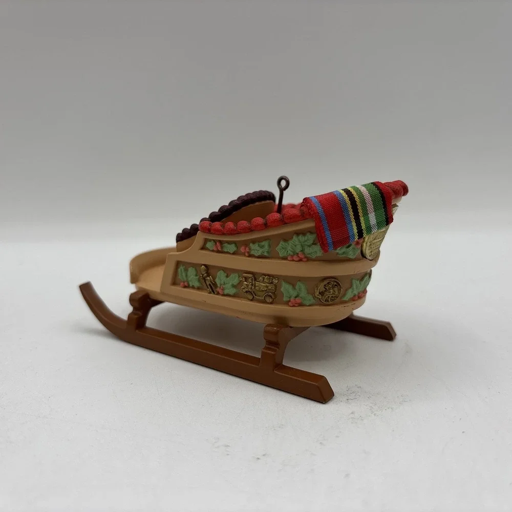 Hallmark Keepsake Ornament Collector's Club 1988 Sleighful Of Dreams Vintage EUC